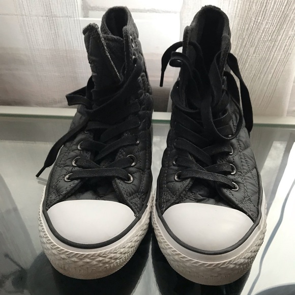 Fleece Lined Quilted Converse (9) - Picture 8 of 8